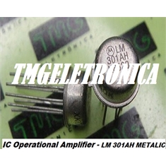 LM301 - CI LM301AH Operational Amplifier Single GP 10V ~ 36V, ±5V ~ 18V - 8 Pin, TO-99 Metal Can - CI LM301AH Operational Amplifier / Metalic